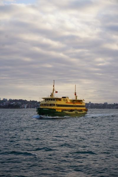 Ferry and truck transport
